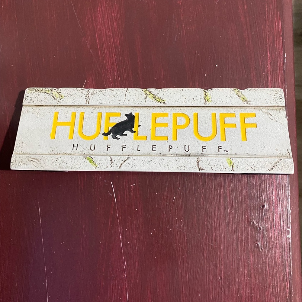 Hufflepuff Decorative Sign